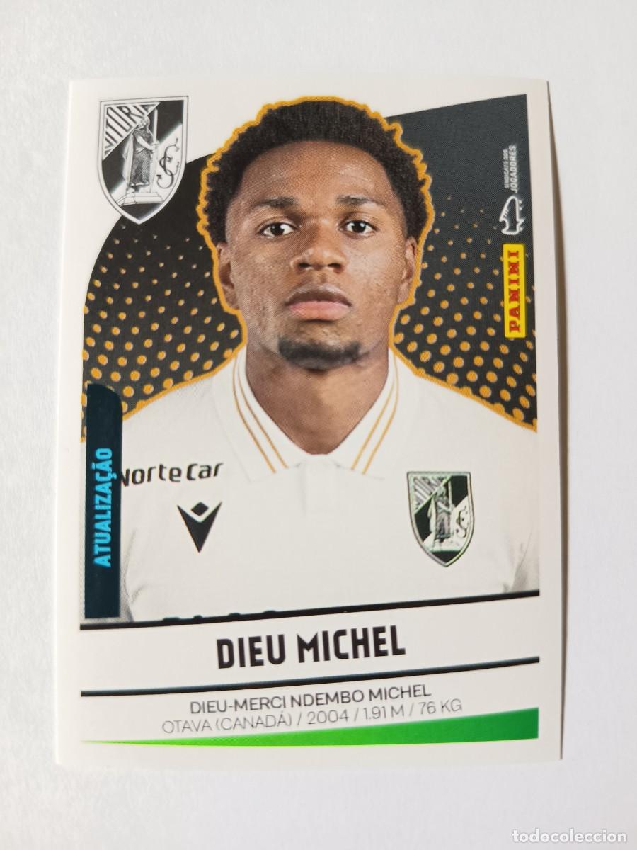 Cromos de F&uacute;tbol: CROMO 486 DIEU MERCI MICHEL VITORIA GUIMARAES MERCADO INVERNO - FUTEBOL 2025 24 25 PORTUGAL PANINI