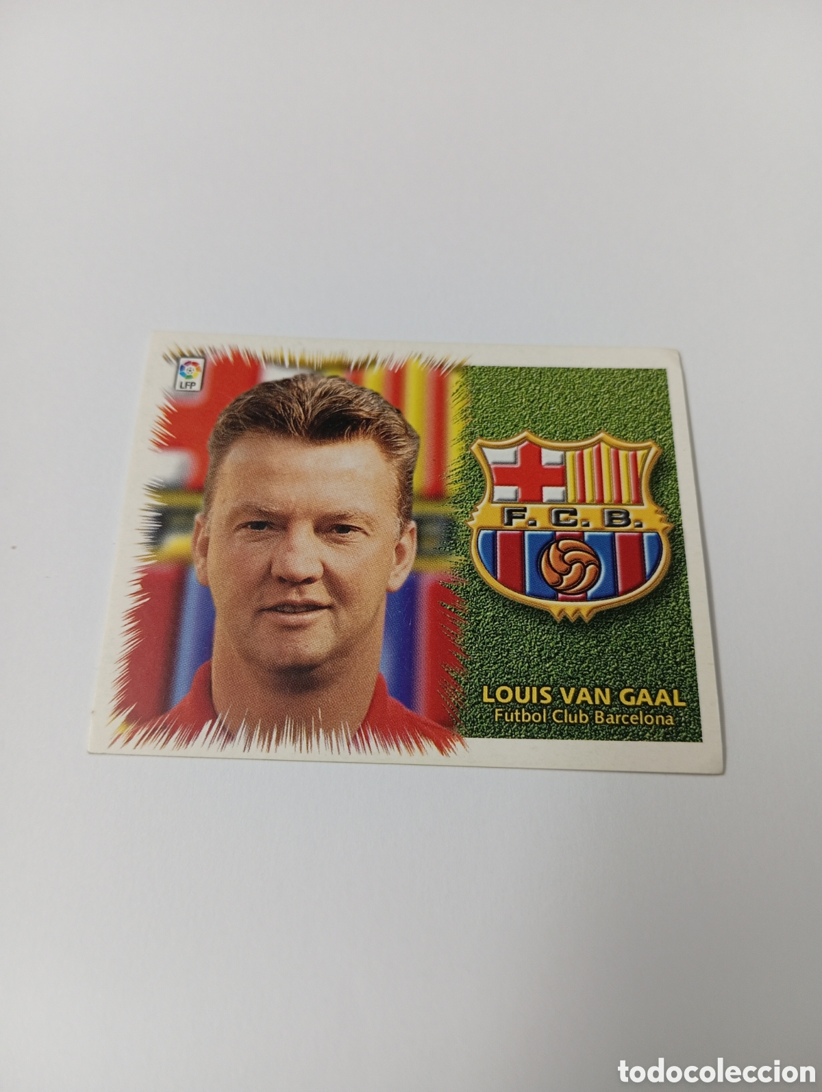 Cromos de F&uacute;tbol: ENTRENADOR LOUIS VAN GAAL Barcelona LIGA ESTE 1999 2000 PANINI 99 00 NUEVO SIN PEGAR