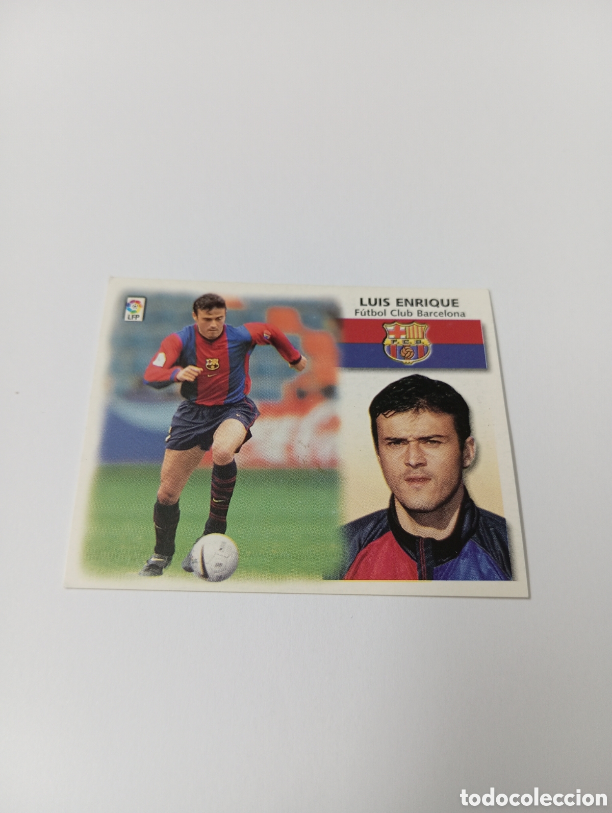 Cromos de F&uacute;tbol: LUIS ENRIQUE Barcelona LIGA ESTE 1999 2000 PANINI 99 00 NUEVO SIN PEGAR