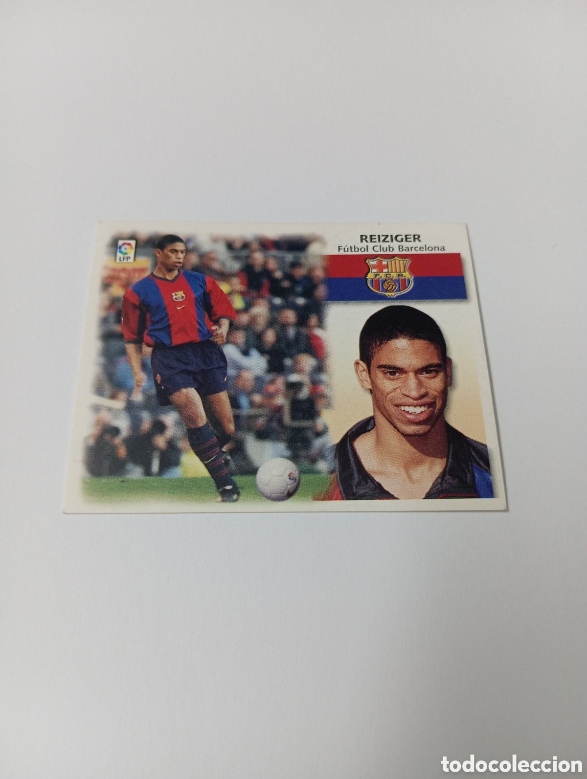 Cromos de F&uacute;tbol: REIZIGER Barcelona LIGA ESTE 1999 2000 PANINI 99 00 NUEVO SIN PEGAR