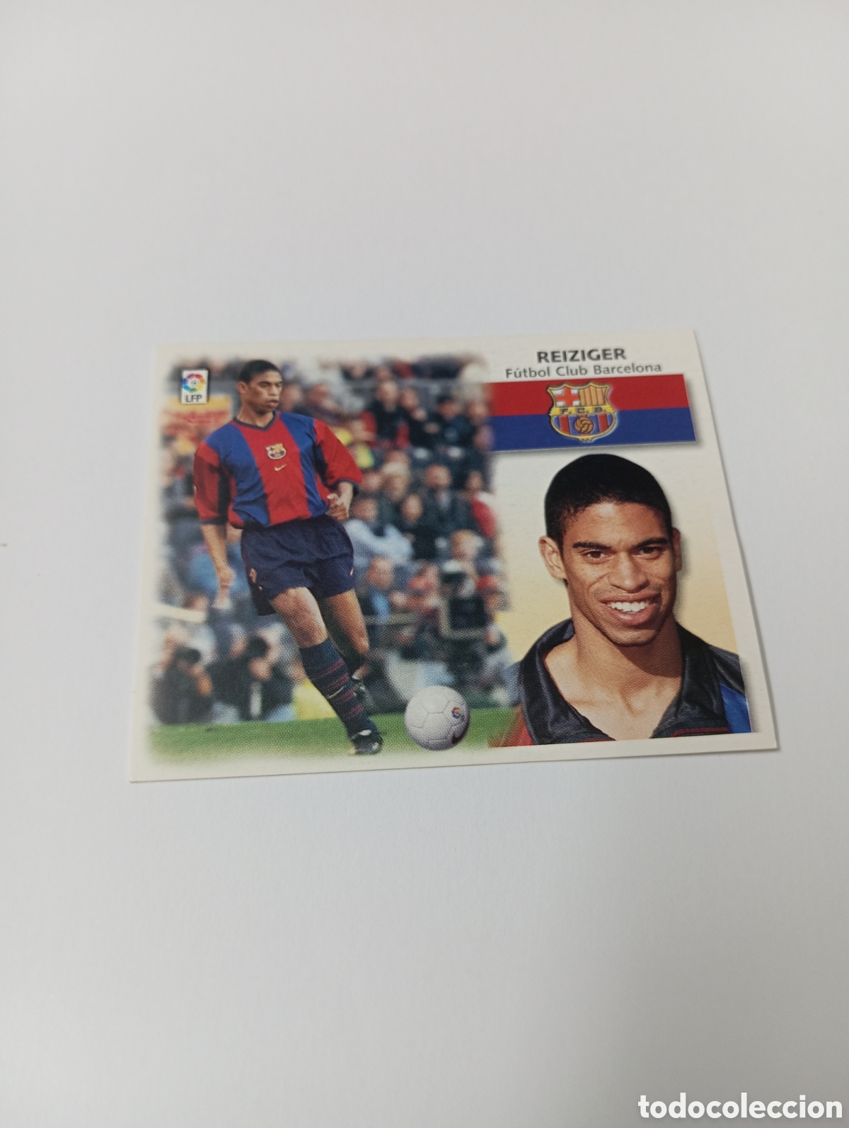 Cromos de F&uacute;tbol: REIZIGER Barcelona LIGA ESTE 1999 2000 PANINI 99 00 NUEVO SIN PEGAR