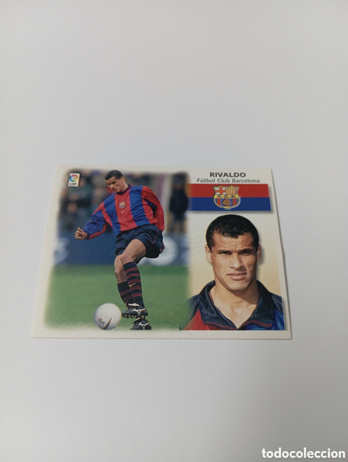 Cromos de F&uacute;tbol: RIVALDO Barcelona LIGA ESTE 1999 2000 PANINI 99 00 NUEVO SIN PEGAR