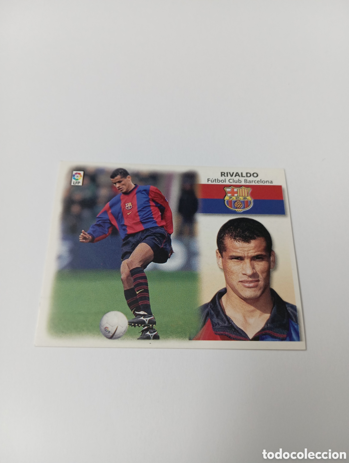 Cromos de F&uacute;tbol: RIVALDO Barcelona LIGA ESTE 1999 2000 PANINI 99 00 NUEVO SIN PEGAR
