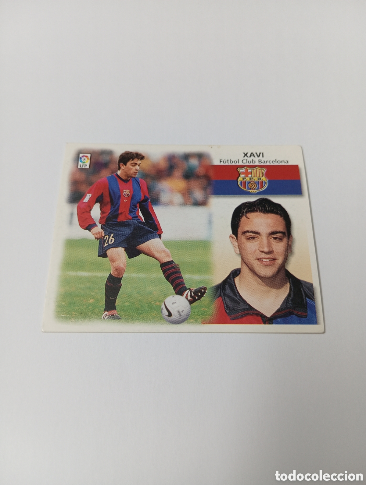 Cromos de F&uacute;tbol: XAVI Barcelona LIGA ESTE 1999 2000 PANINI 99 00 NUEVO SIN PEGAR