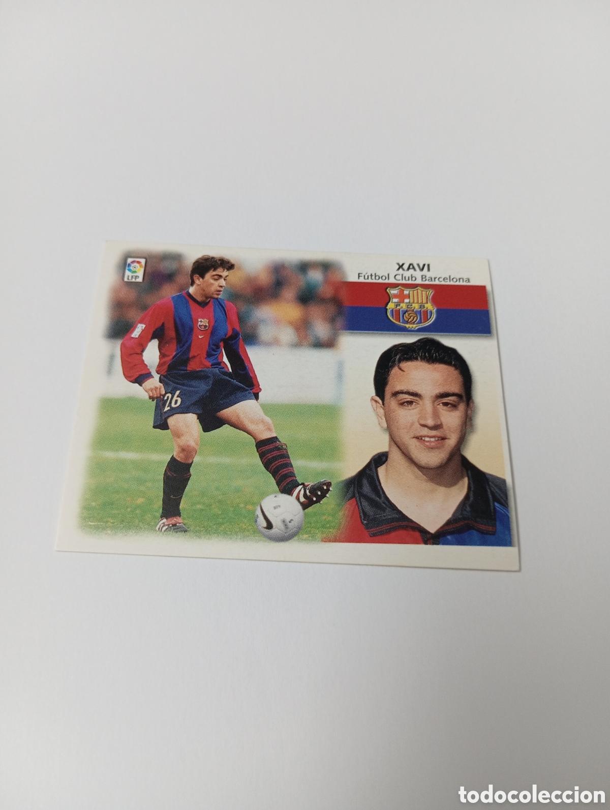 Cromos de F&uacute;tbol: XAVI Barcelona LIGA ESTE 1999 2000 PANINI 99 00 NUEVO SIN PEGAR