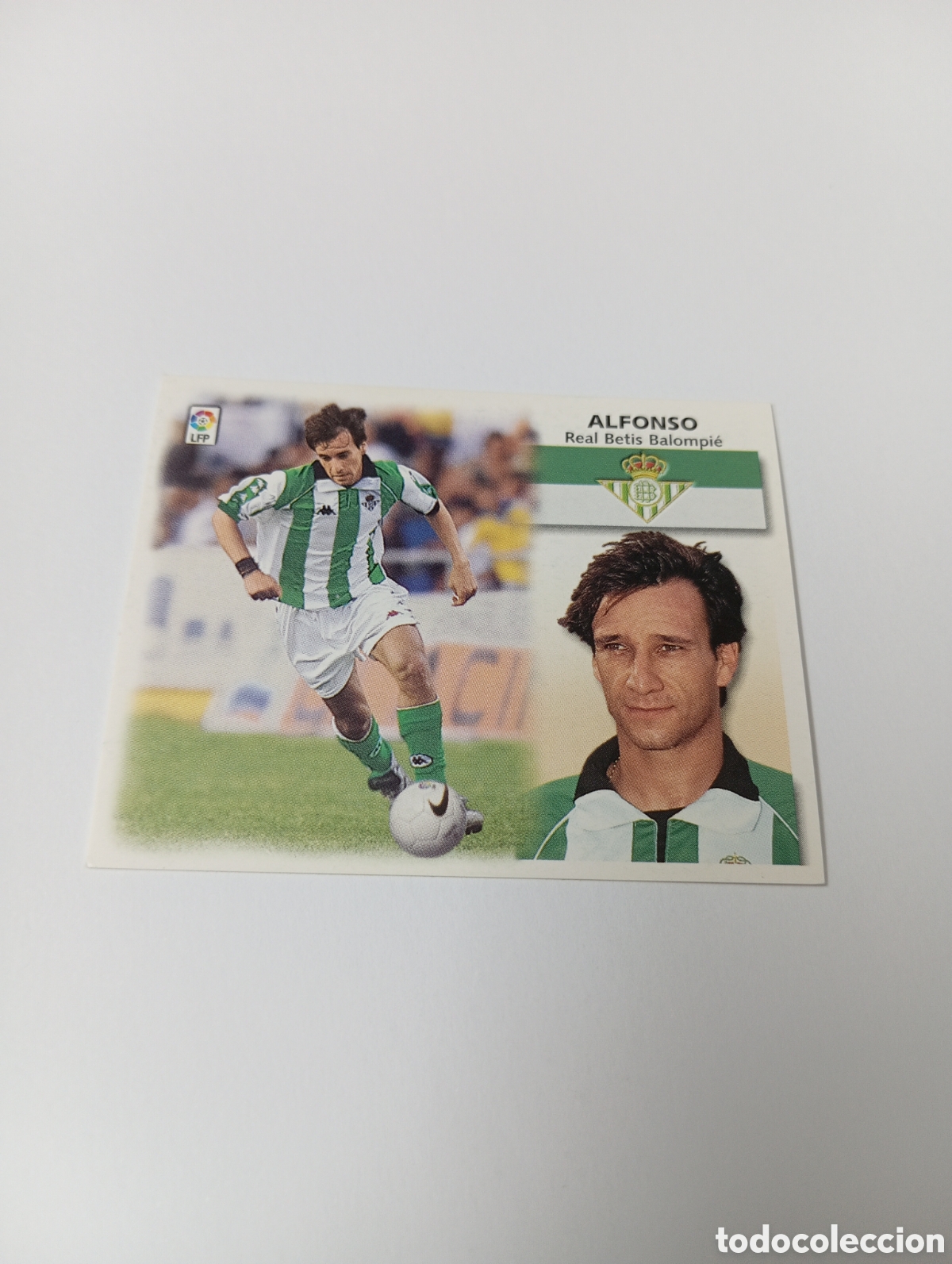 Cromos de F&uacute;tbol: ALFONSO Betis LIGA ESTE 1999 2000 PANINI 99 00 NUEVO SIN PEGAR