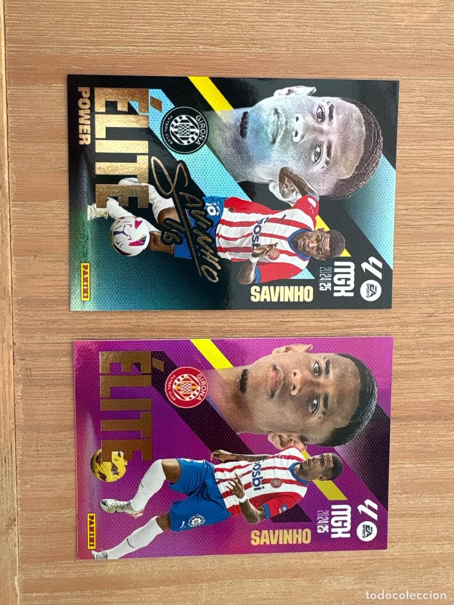 Cromos de F&uacute;tbol: 19. CROMO MEGACRACKS ELITE + ELITE POWER SAVINHO 16+P16 2024-25 24-25