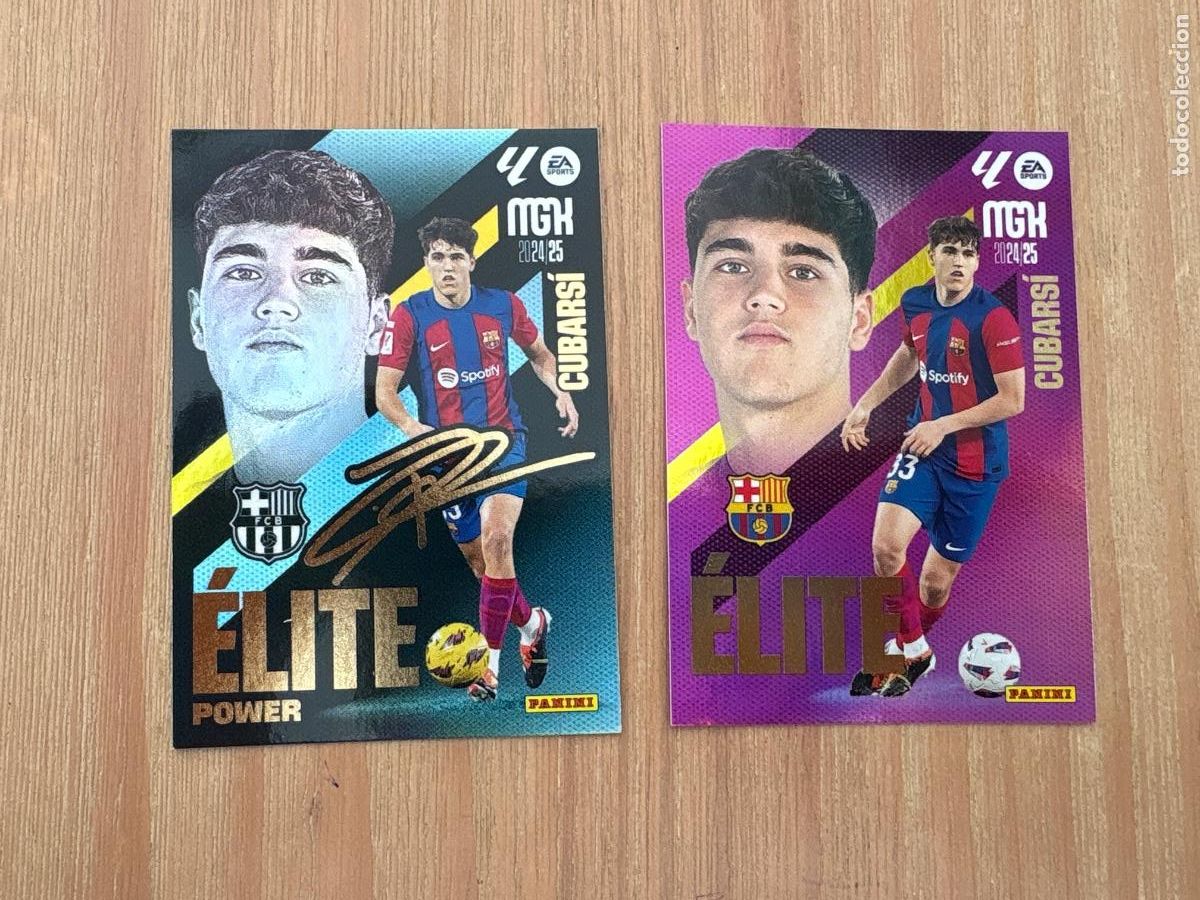 Cromos de F&uacute;tbol: 19. CROMO MEGACRACKS MGK ELITE + ELITE POWER CUBARSI N 3+ P3 2024-25 24-25