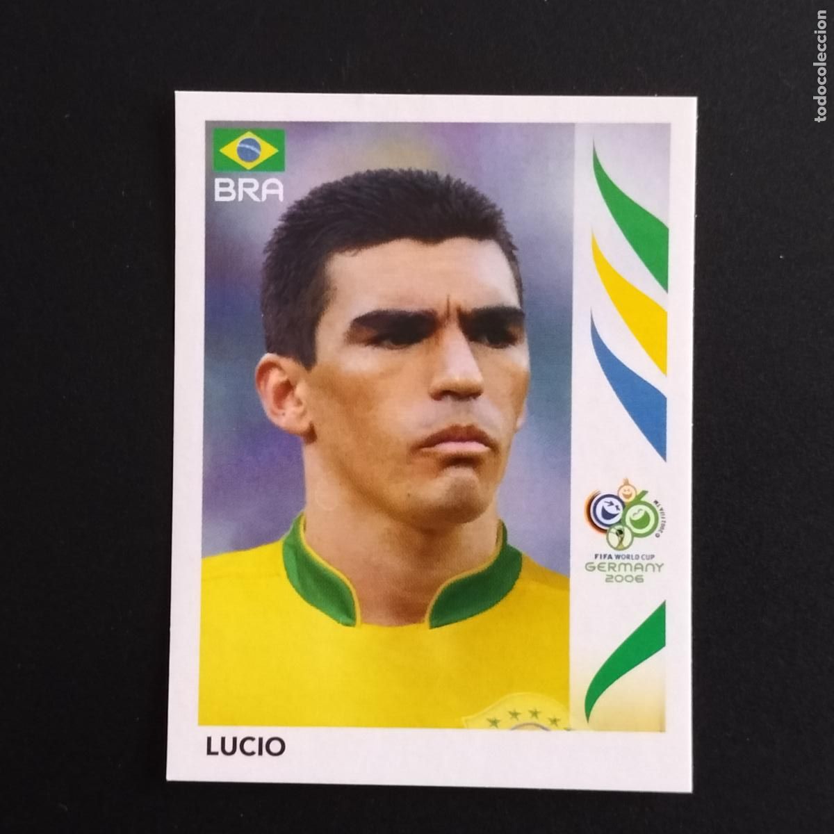 Cromos de F&uacute;tbol: 384 LUCIO BRASIL CROMOS FIFA WORLD CUP GERMANY 2006 MUNDIAL FUTBOL ALEMANIA PANINI