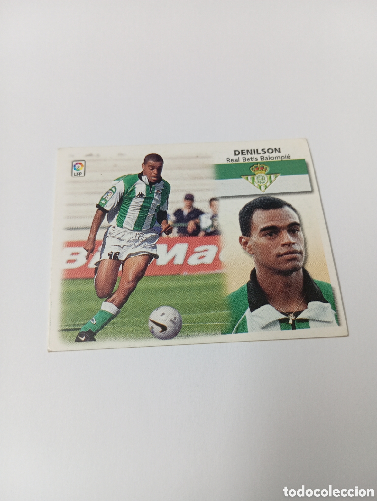 Cromos de F&uacute;tbol: DENILSON Betis LIGA ESTE 1999 2000 PANINI 99 00 NUEVO SIN PEGAR