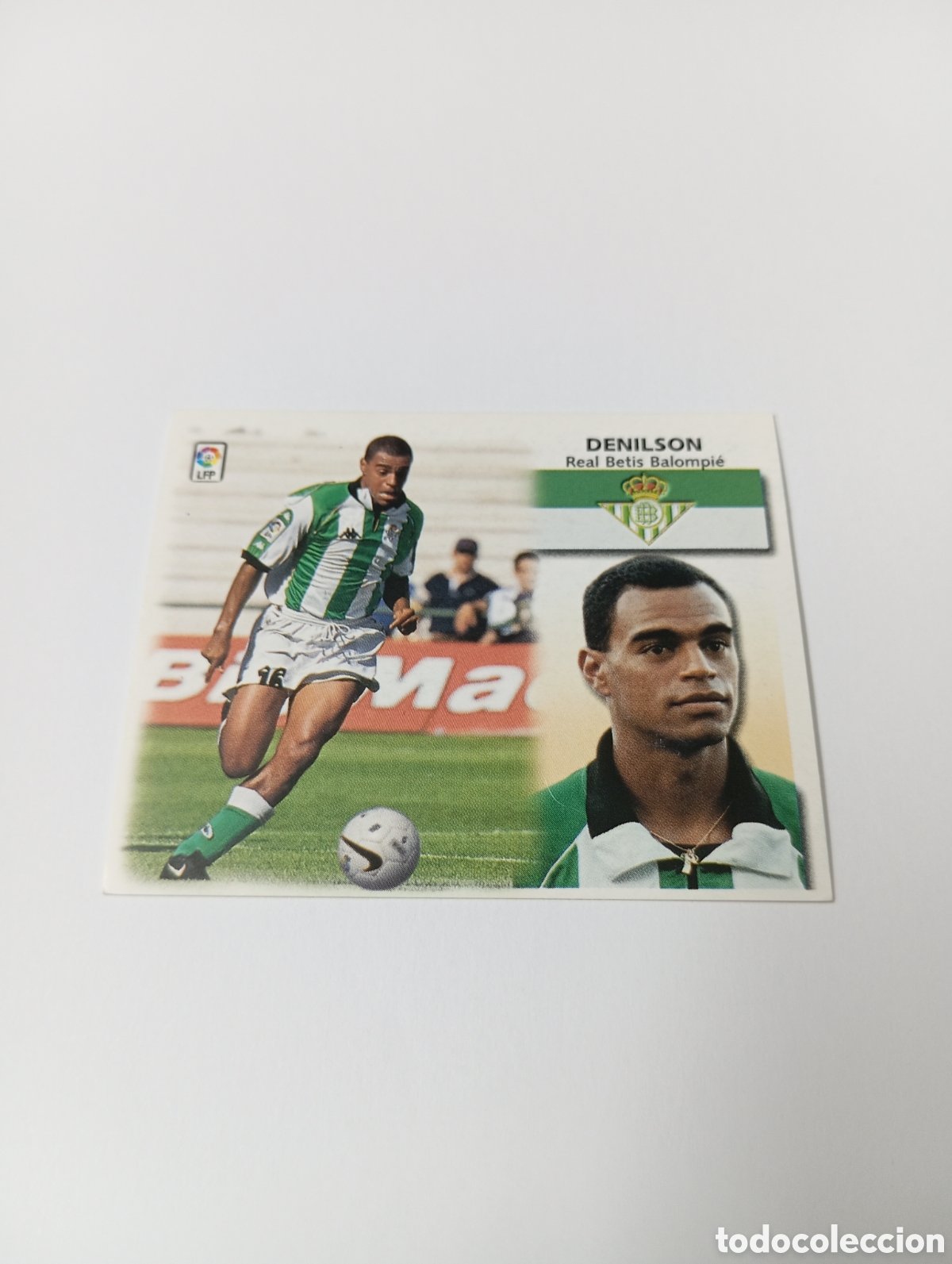 Cromos de F&uacute;tbol: DENILSON Betis LIGA ESTE 1999 2000 PANINI 99 00 NUEVO SIN PEGAR