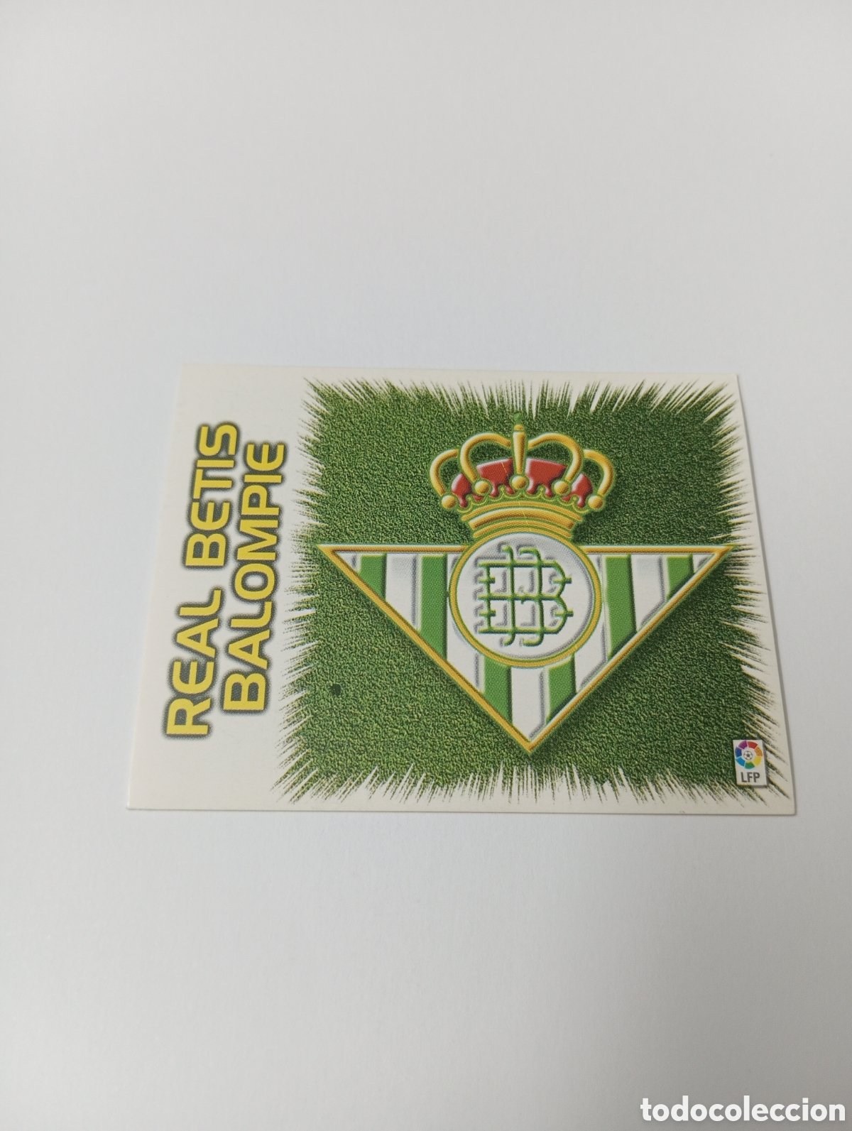 Cromos de F&uacute;tbol: ESCUDO Betis LIGA ESTE 1999 2000 PANINI 99 00 NUEVO SIN PEGAR