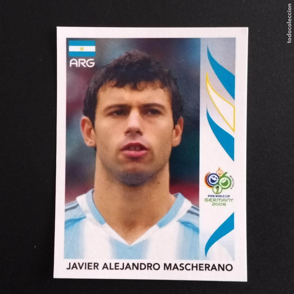 Cromos de F&uacute;tbol: 180 JAVIER MASCHERANO ARGENTINA CROMOS FIFA WORLD CUP GERMANY 2006 MUNDIAL FUTBOL ALEMANIA PANINI