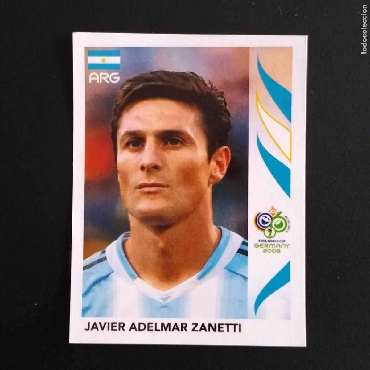 Cromos de F&uacute;tbol: 176 JAVIER ZANETTI ARGENTINA CROMOS FIFA WORLD CUP GERMANY 2006 MUNDIAL FUTBOL ALEMANIA PANINI
