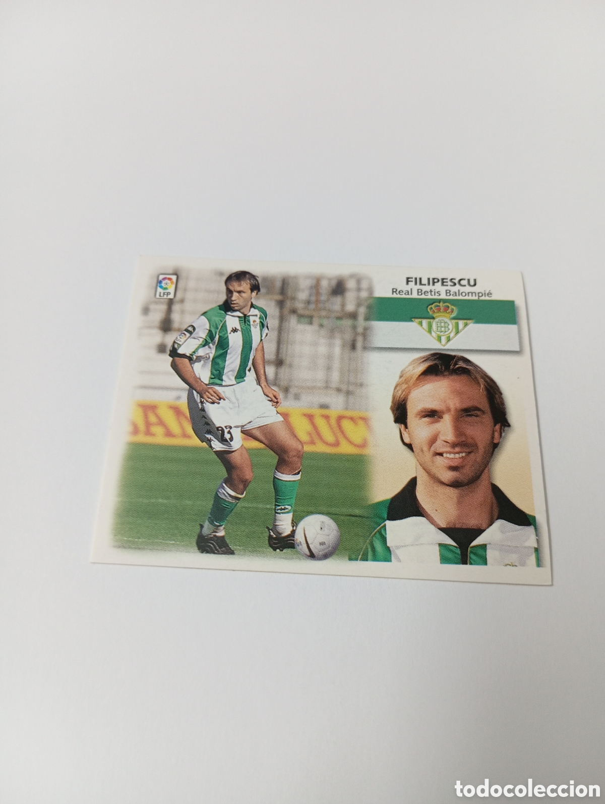 Cromos de F&uacute;tbol: FILIPESCU Betis LIGA ESTE 1999 2000 PANINI 99 00 NUEVO SIN PEGAR