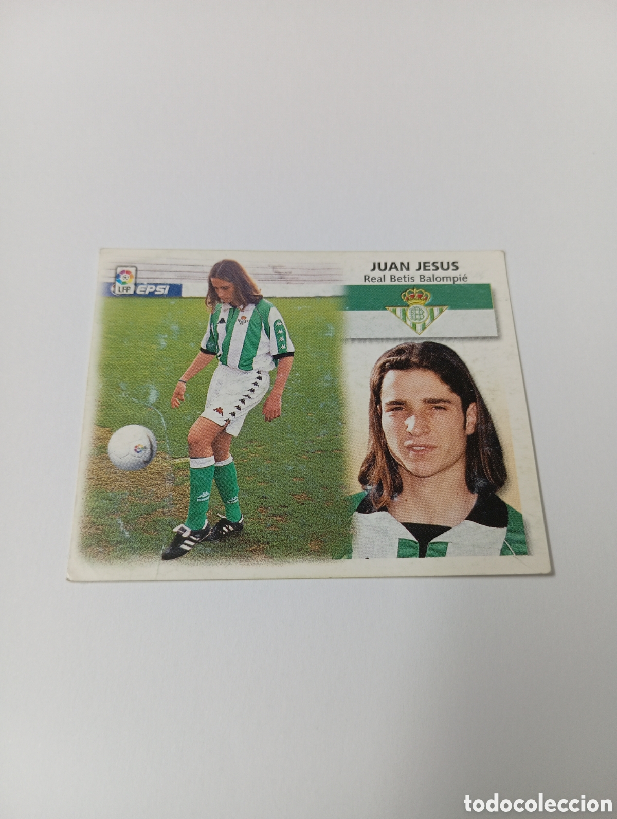 Cromos de F&uacute;tbol: JUAN JES&Uacute;S COLOCA Betis LIGA ESTE 1999 2000 PANINI 99 00 NUEVO SIN PEGAR