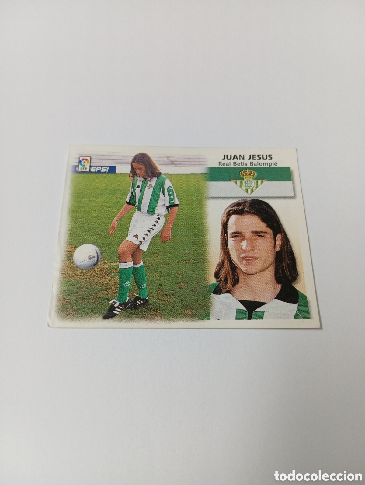 Cromos de F&uacute;tbol: JUAN JES&Uacute;S COLOCA Betis LIGA ESTE 1999 2000 PANINI 99 00 NUEVO SIN PEGAR