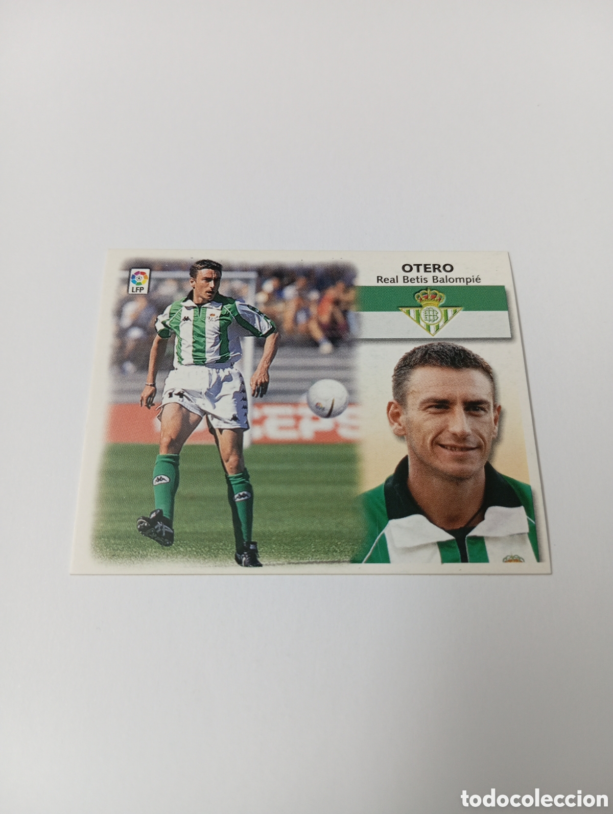 Cromos de F&uacute;tbol: OTERO Betis LIGA ESTE 1999 2000 PANINI 99 00 NUEVO SIN PEGAR
