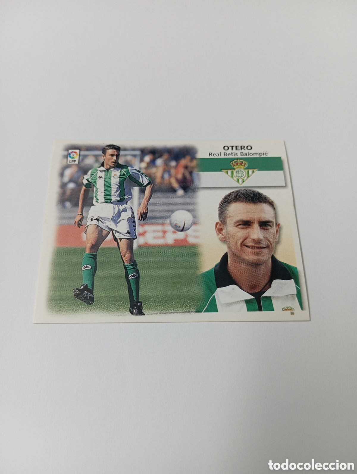 Cromos de F&uacute;tbol: OTERO Betis LIGA ESTE 1999 2000 PANINI 99 00 NUEVO SIN PEGAR