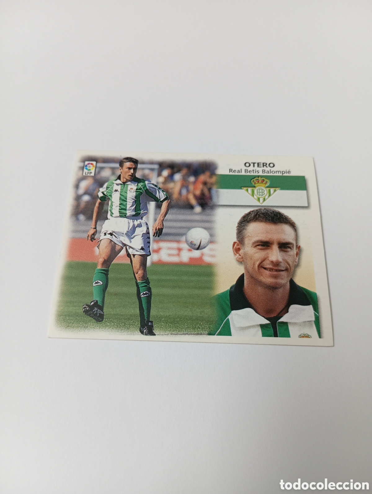Cromos de F&uacute;tbol: OTERO Betis LIGA ESTE 1999 2000 PANINI 99 00 NUEVO SIN PEGAR