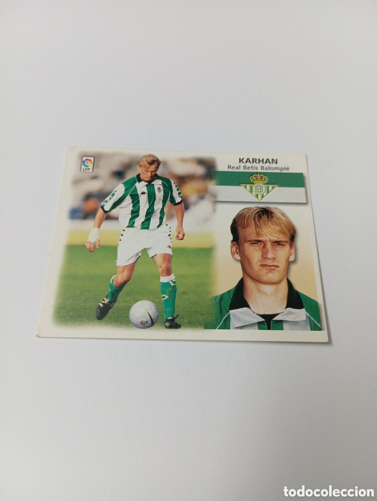 Cromos de Futebol: KARHAN COLOCA Betis LIGA ESTE 1999 2000 PANINI 99 00 NUEVO SIN PEGAR