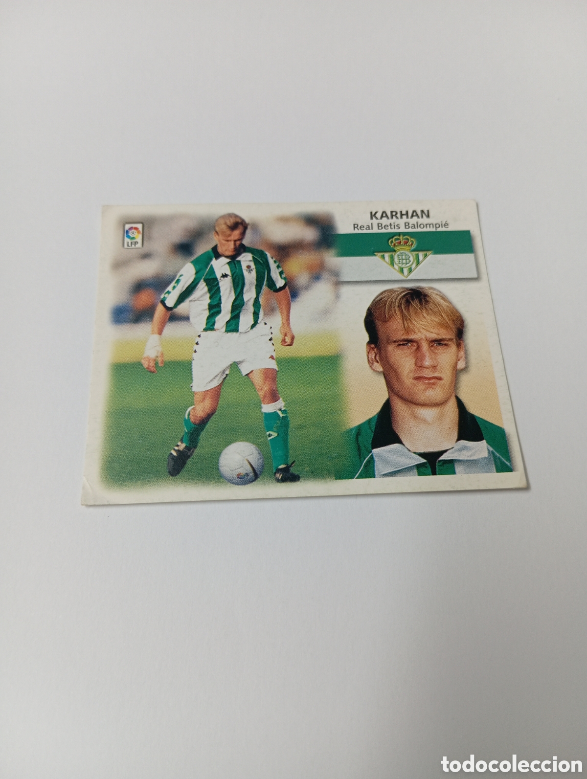 Cromos de Futebol: KARHAN COLOCA Betis LIGA ESTE 1999 2000 PANINI 99 00 NUEVO SIN PEGAR