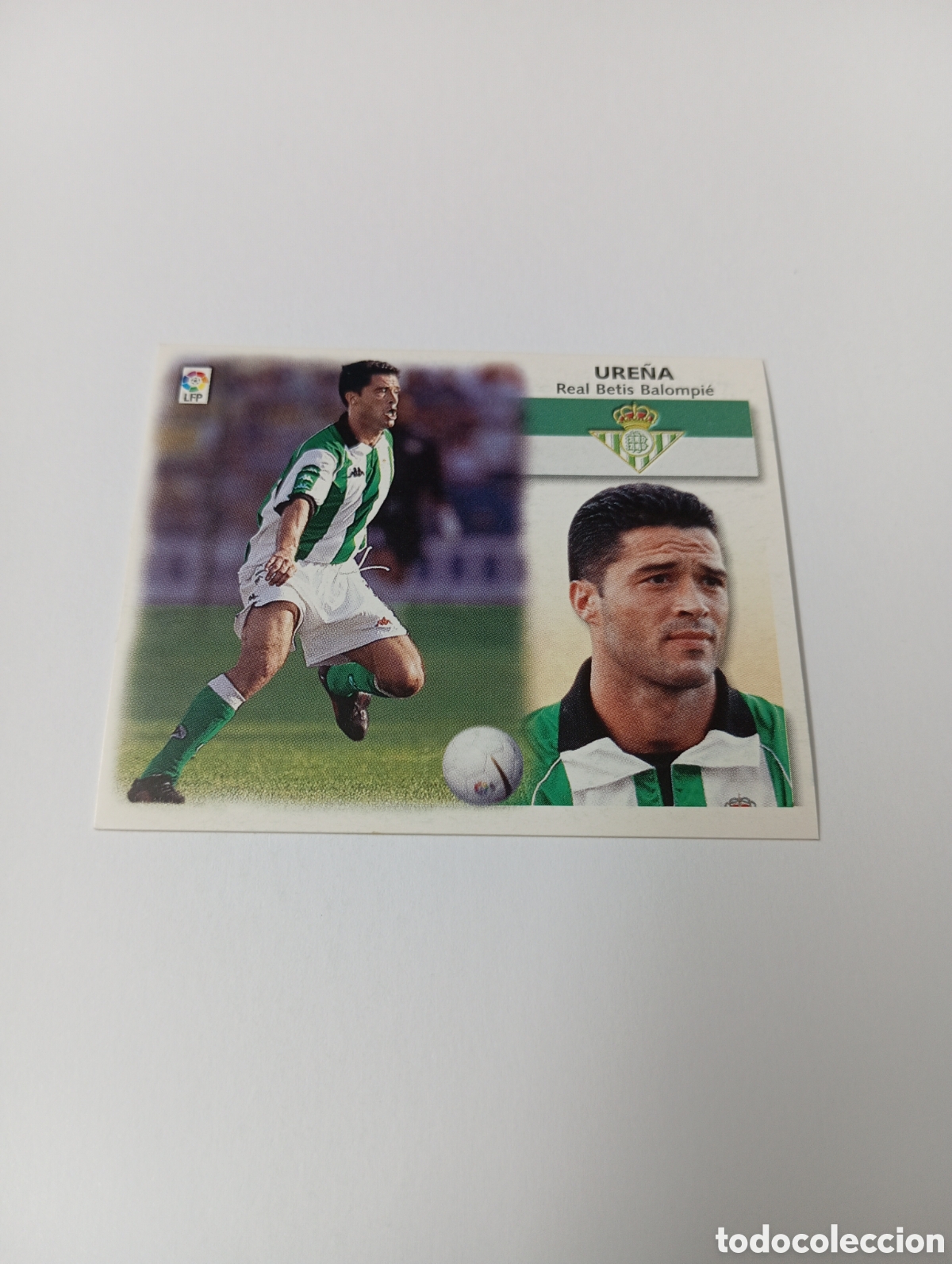 Cromos de Futebol: URE&Ntilde;A Betis LIGA ESTE 1999 2000 PANINI 99 00 NUEVO SIN PEGAR