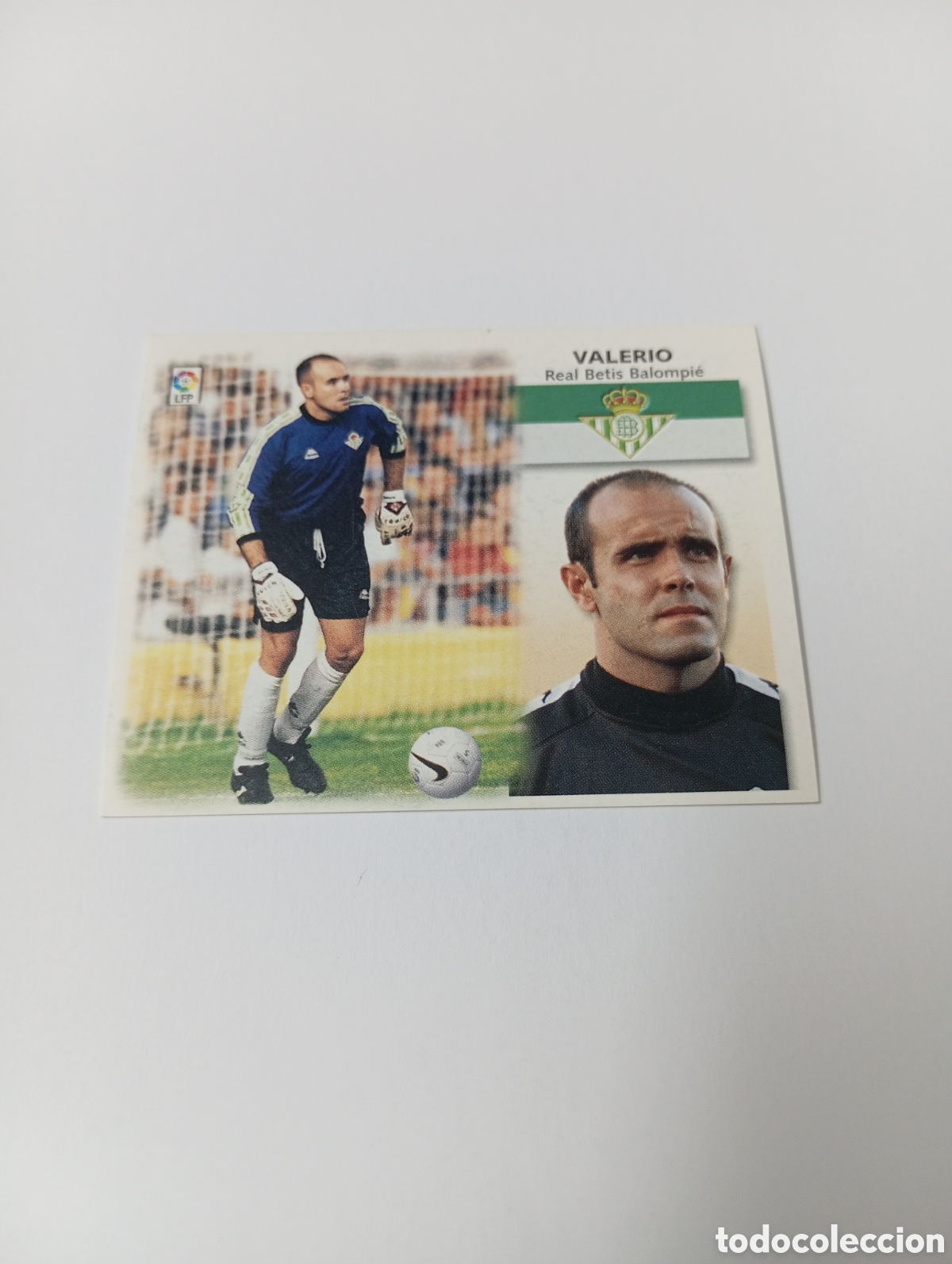 Cromos de Futebol: VALERIO Betis LIGA ESTE 1999 2000 PANINI 99 00 NUEVO SIN PEGAR
