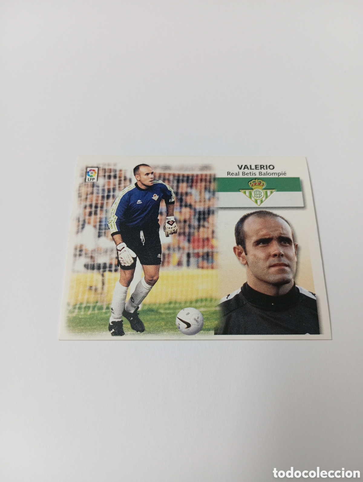 Cromos de Futebol: VALERIO Betis LIGA ESTE 1999 2000 PANINI 99 00 NUEVO SIN PEGAR