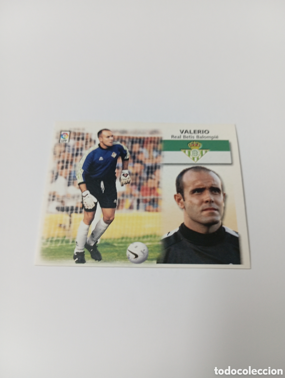 Cromos de Futebol: VALERIO Betis LIGA ESTE 1999 2000 PANINI 99 00 NUEVO SIN PEGAR