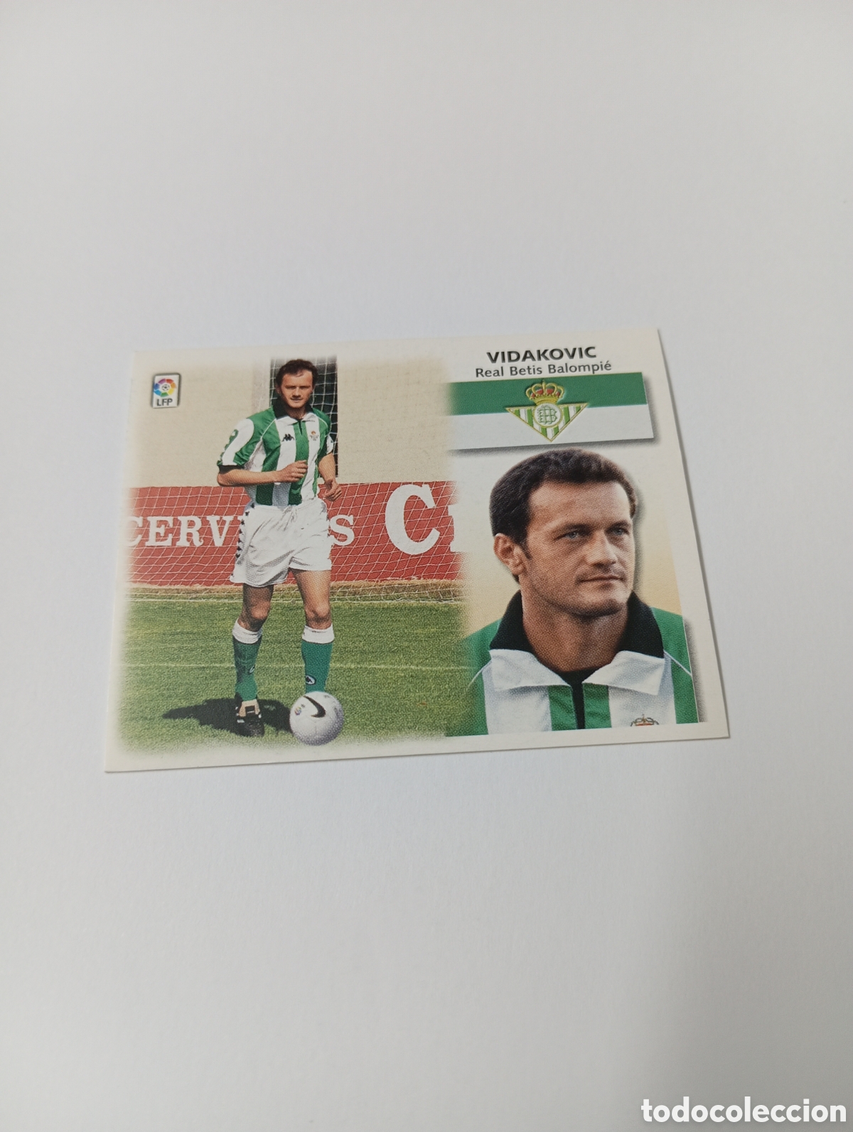 Cromos de Futebol: VIDAKOVIC Betis LIGA ESTE 1999 2000 PANINI 99 00 NUEVO SIN PEGAR