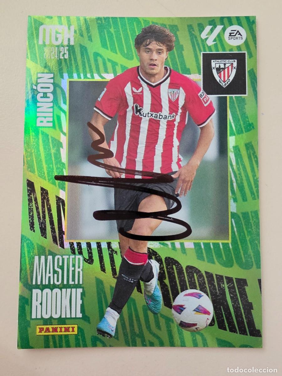 Cromos de Futebol: Cromo firmado de Hugo Rinc&oacute;n con aut&oacute;grafo, Athletic Club de Bilbao