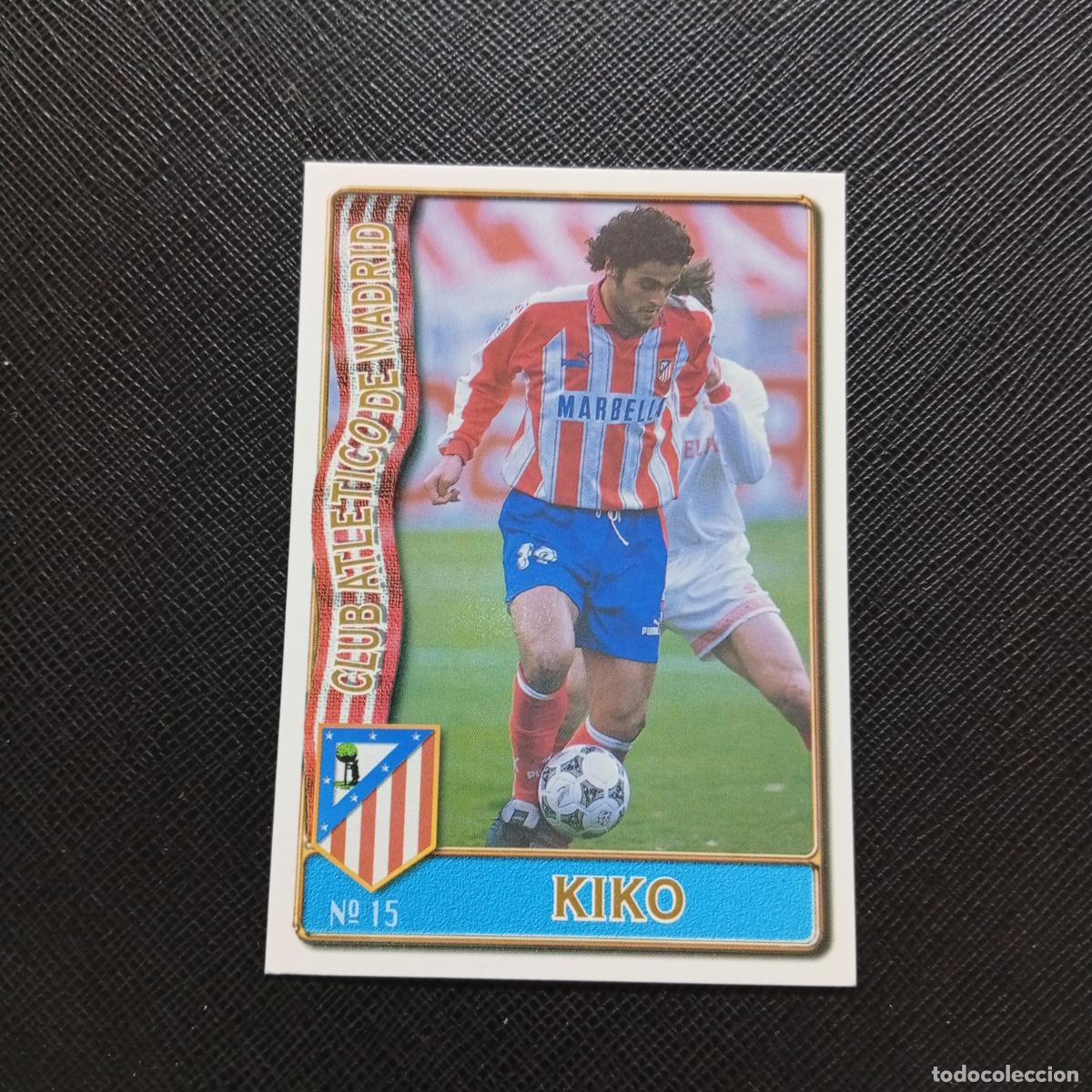 Cromos de F&uacute;tbol: 15 KIKO AT MADRID MUNDICROMO 1996 1997 CROMO FUTBOL LIGA 96 97 - A206 PG3