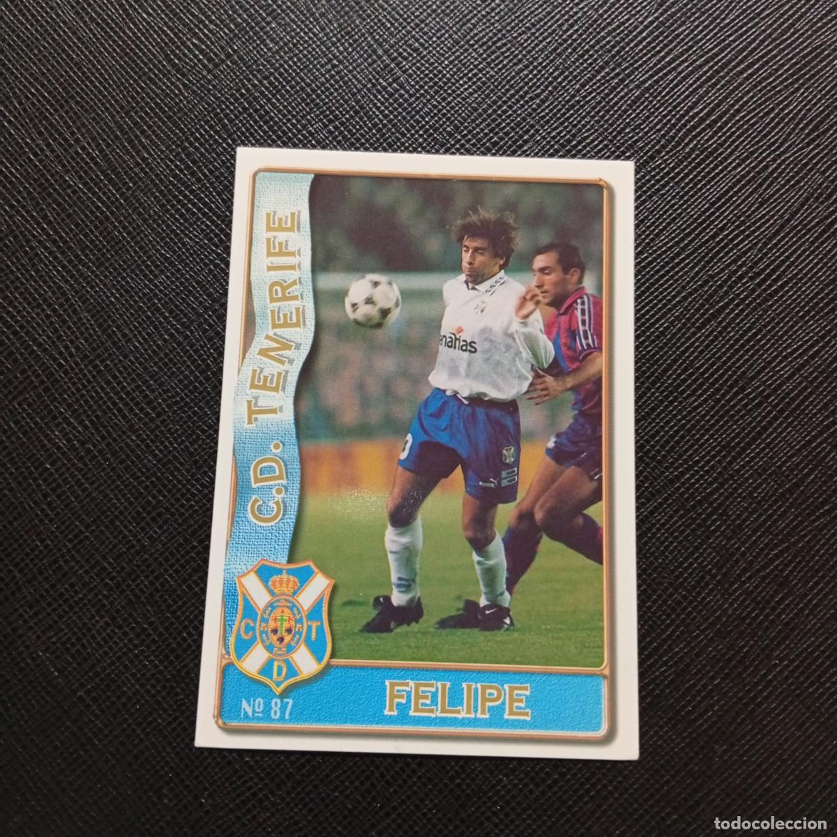 Cromos de F&uacute;tbol: 87 FELIPE TENERIFE MUNDICROMO 1996 1997 CROMO FUTBOL LIGA 96 97 - A206 PG13