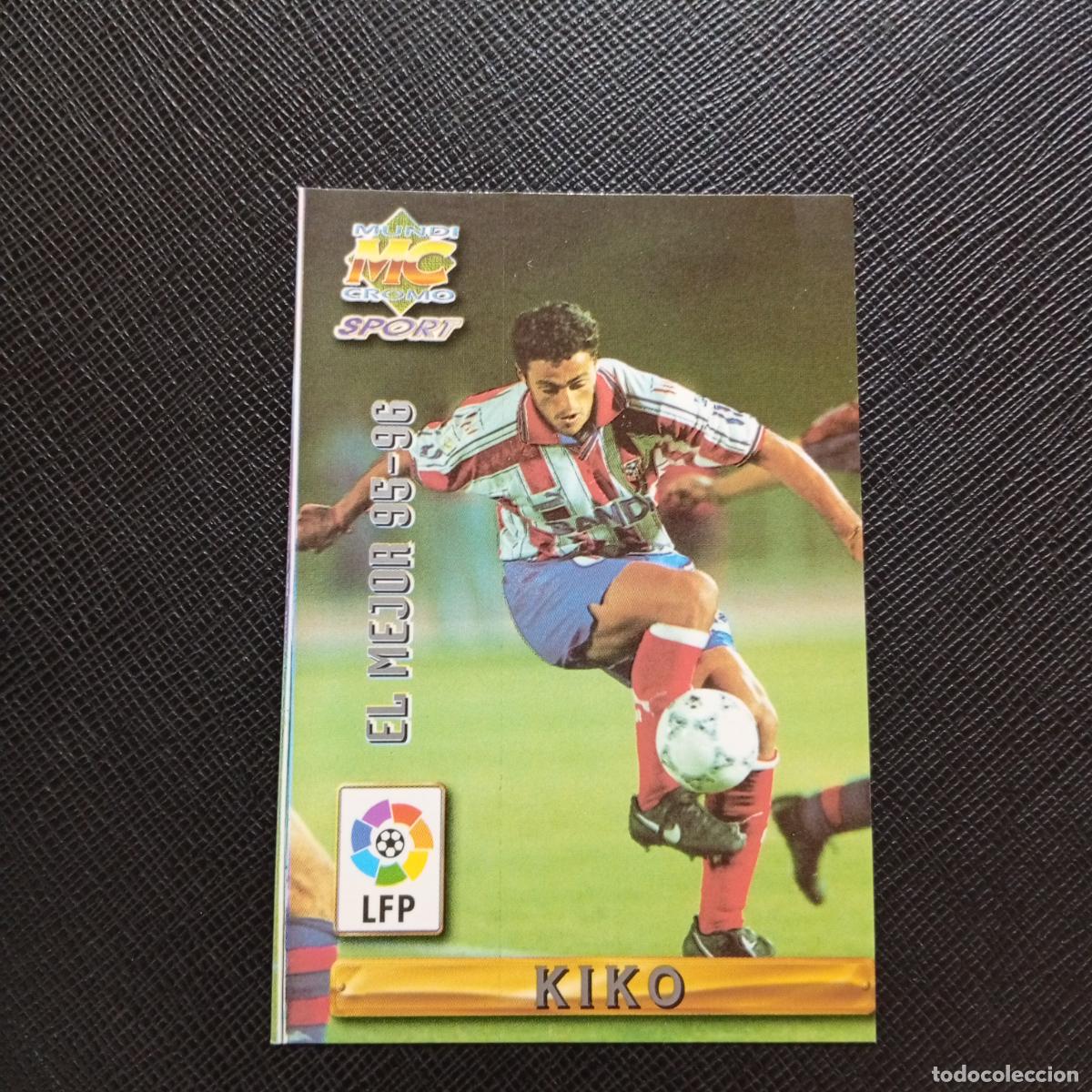 Cromos de F&uacute;tbol: 400 KIKO AT MADRID MUNDICROMO 1996 1997 CROMO FUTBOL 96 97 - A206 PG60