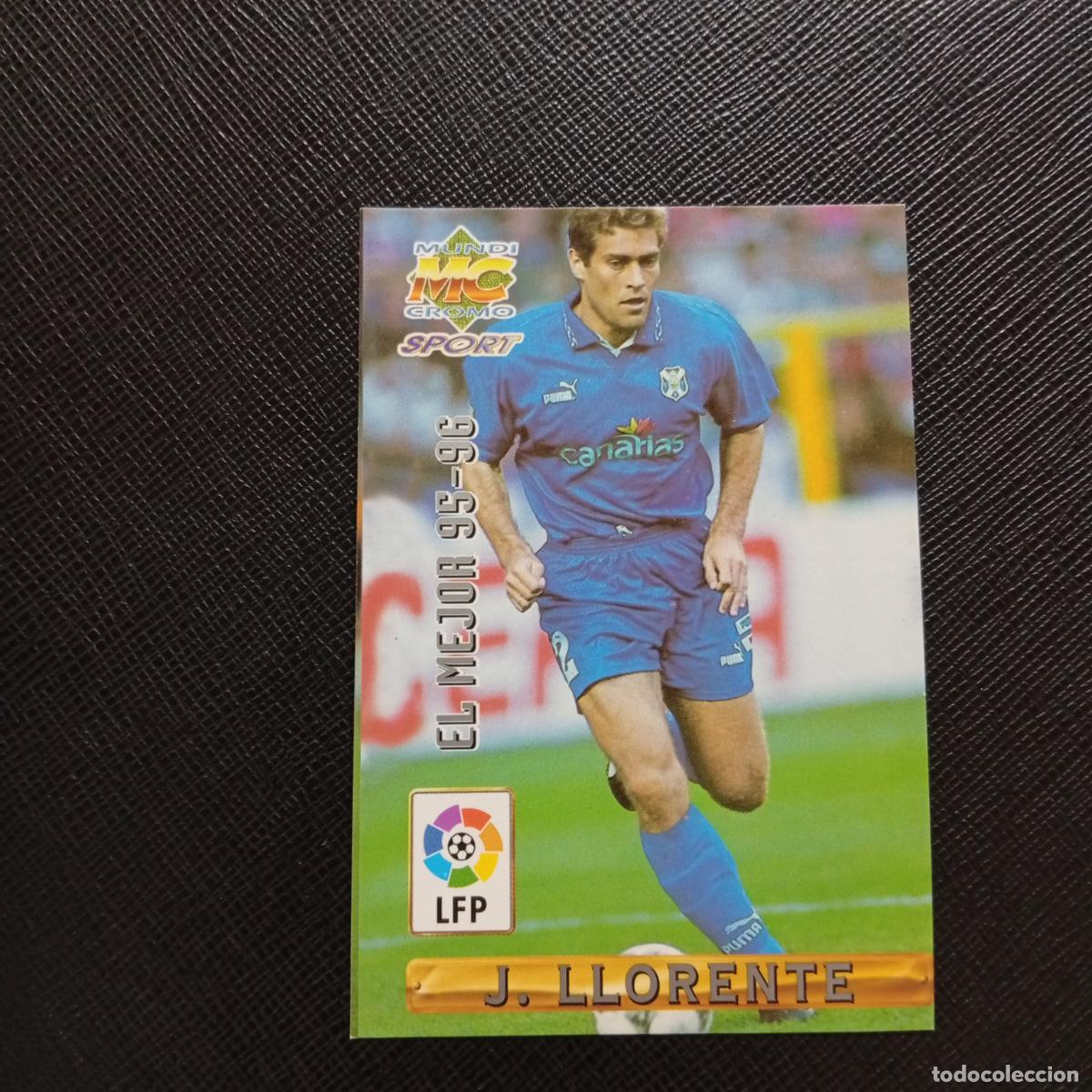 Cromos de F&uacute;tbol: 404 J LLORENTE ESPA&Ntilde;OL MUNDICROMO 1996 1997 CROMO FUTBOL 96 97 - A206 PG61