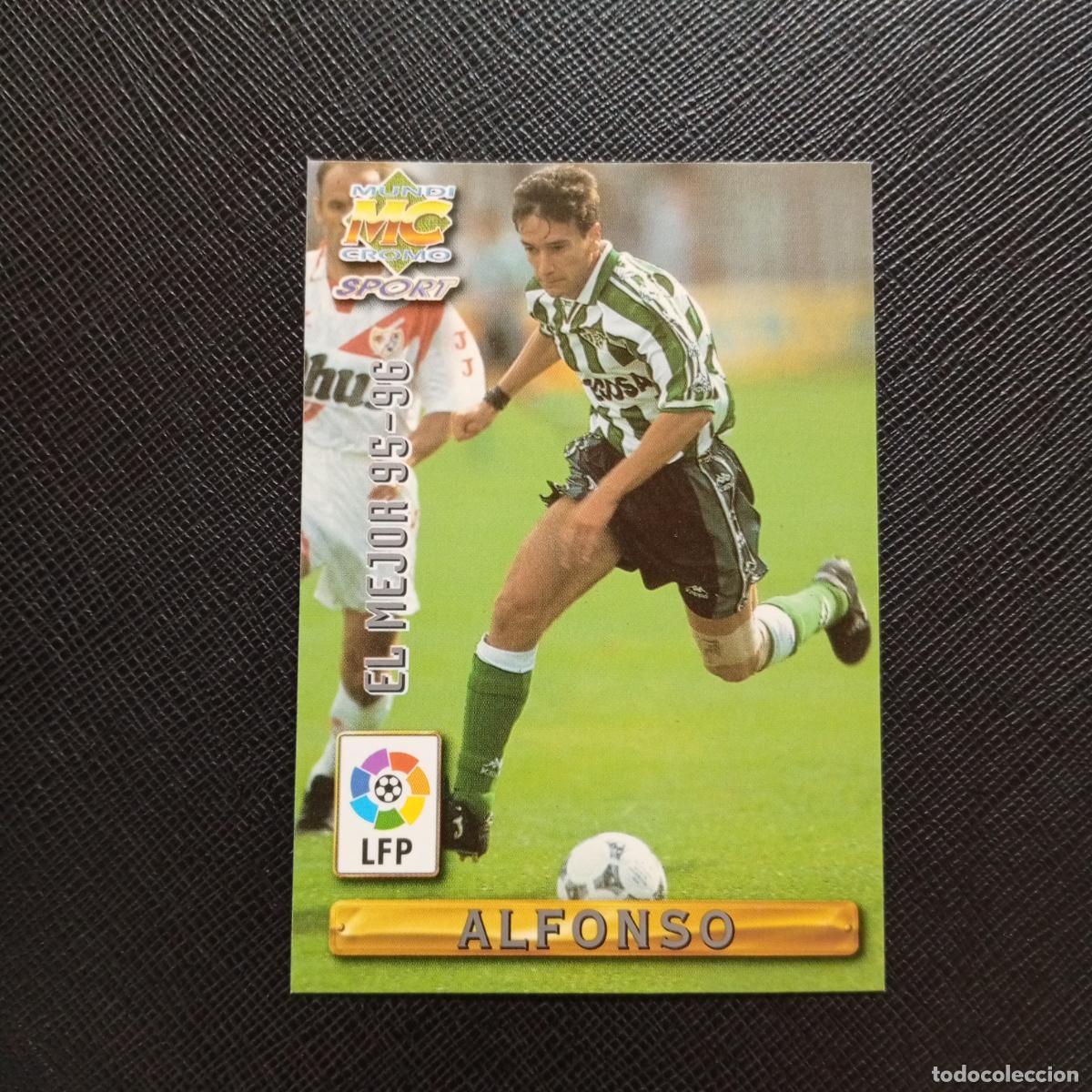 Cromos de F&uacute;tbol: 407 ALFONSO REAL BETIS MUNDICROMO 1996 1997 CROMO FUTBOL 96 97 - A206 PG61