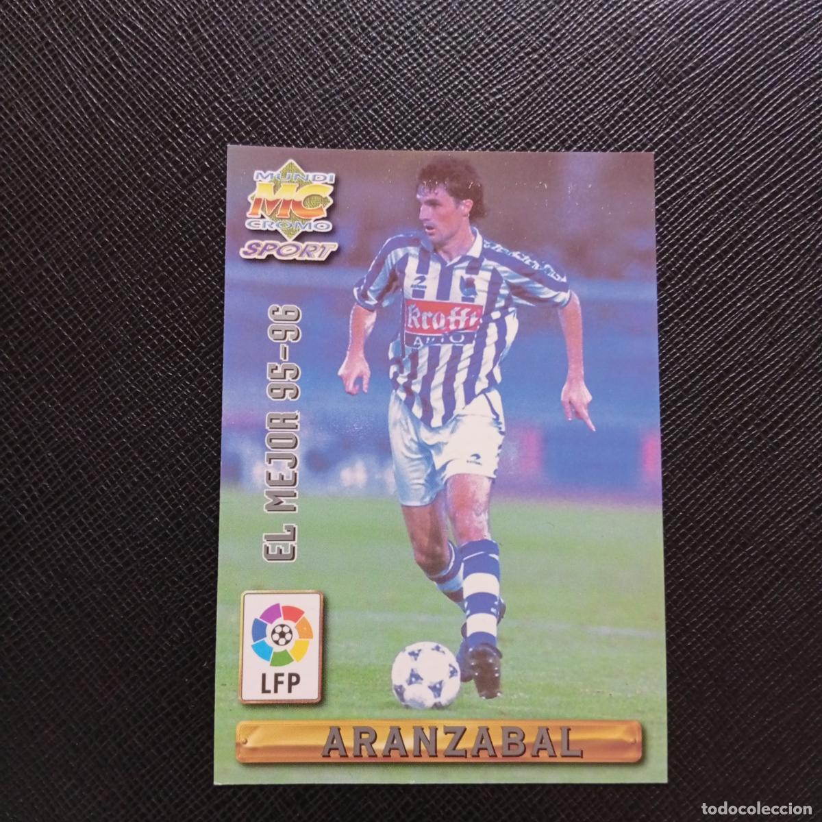 Cromos de F&uacute;tbol: 406 ARANZABGAL REAL SOCIEDAD MUNDICROMO 1996 1997 CROMO FUTBOL 96 97 - A206 PG61