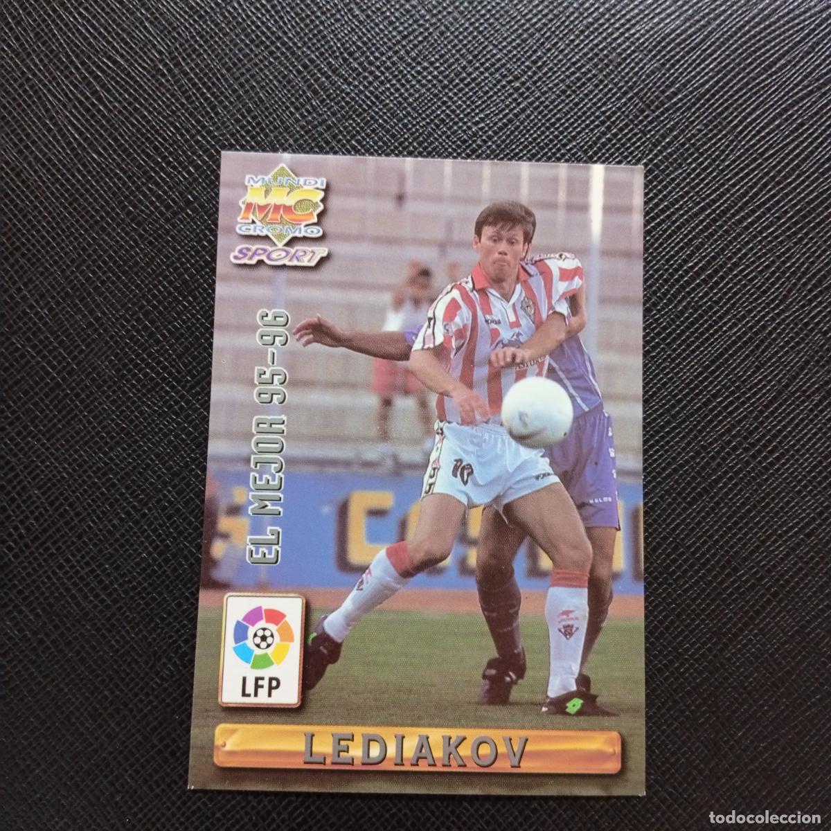 Cromos de F&uacute;tbol: 417 LEDIAKOV SPORTING GIJON MUNDICROMO 1996 1997 CROMO FUTBOL 96 97 - A206 PG62