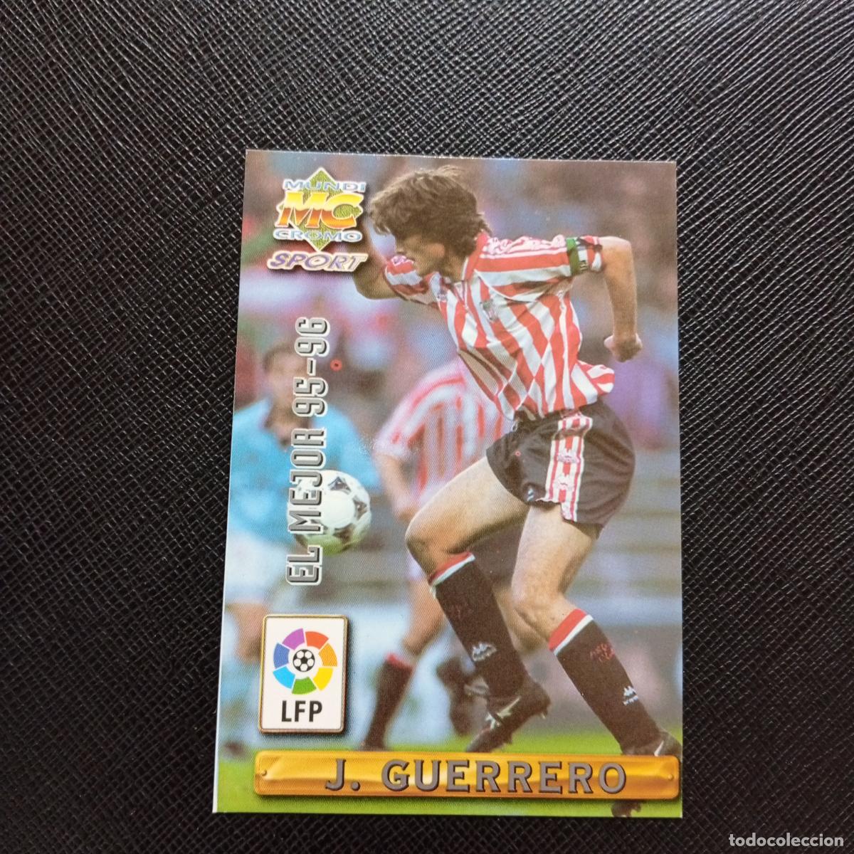 Cromos de F&uacute;tbol: 412 GUERRERO BILBAO MUNDICROMO 1996 1997 CROMO FUTBOL 96 97 - A206 PG62