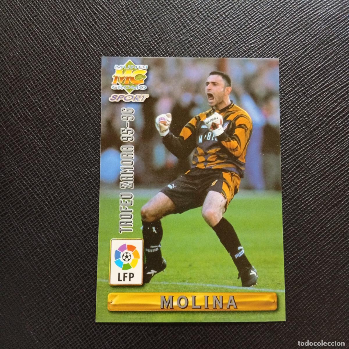Cromos de F&uacute;tbol: 423 MOLINA AT MADRID MUNDICROMO 1996 1997 CROMO FUTBOL 96 97 - A206 PG63