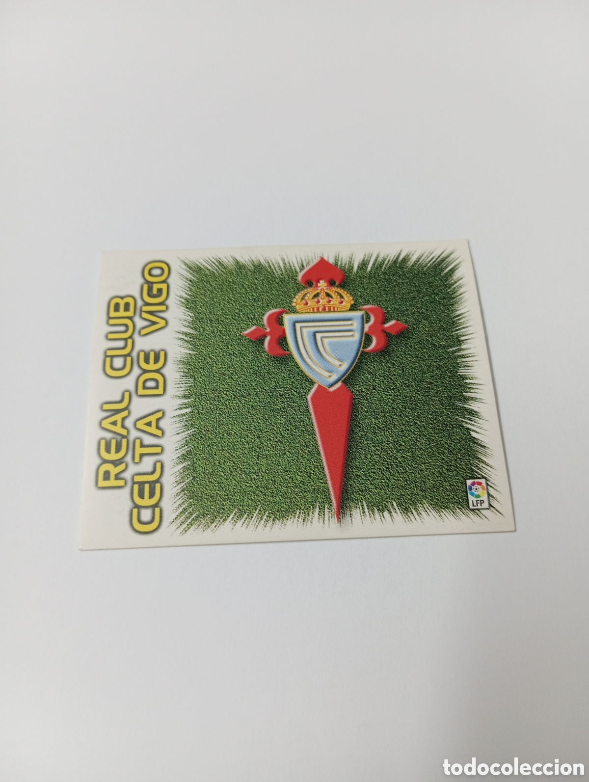 Cromos de F&uacute;tbol: ESCUDO Celta Vigo LIGA ESTE 1999 2000 PANINI 99 00 NUEVO SIN PEGAR