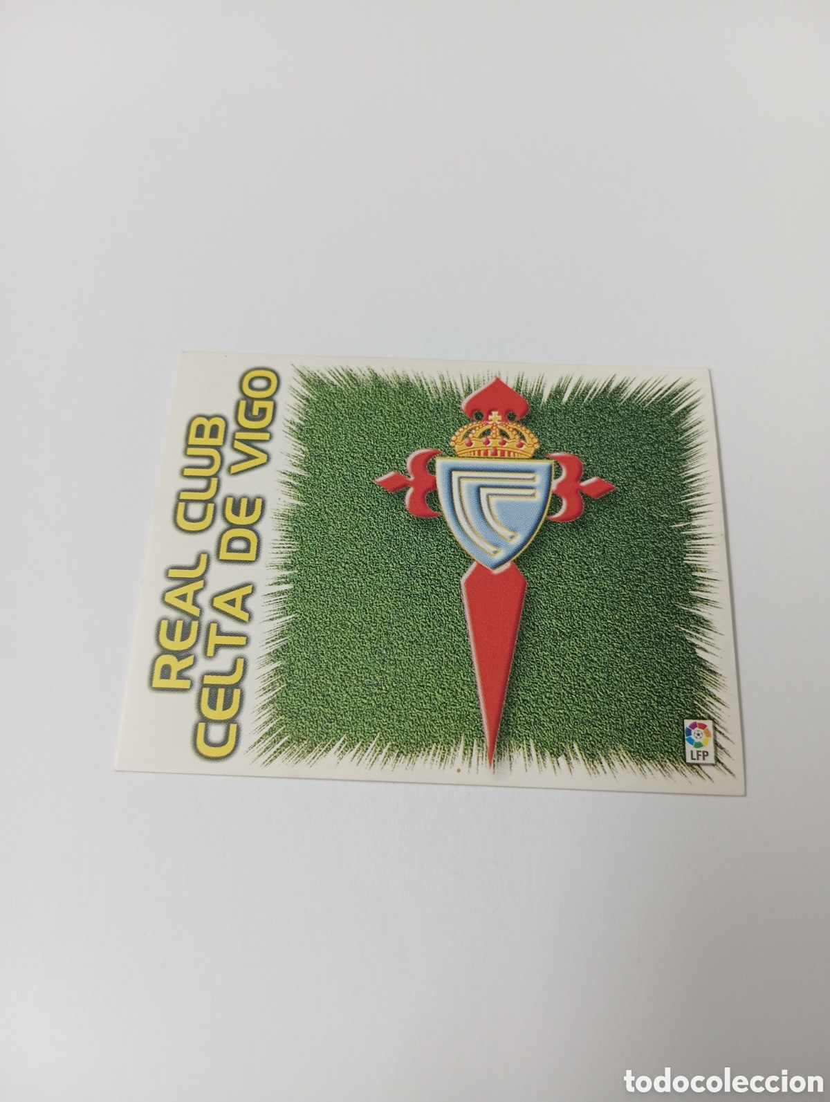 Cromos de F&uacute;tbol: ESCUDO Celta Vigo LIGA ESTE 1999 2000 PANINI 99 00 NUEVO SIN PEGAR