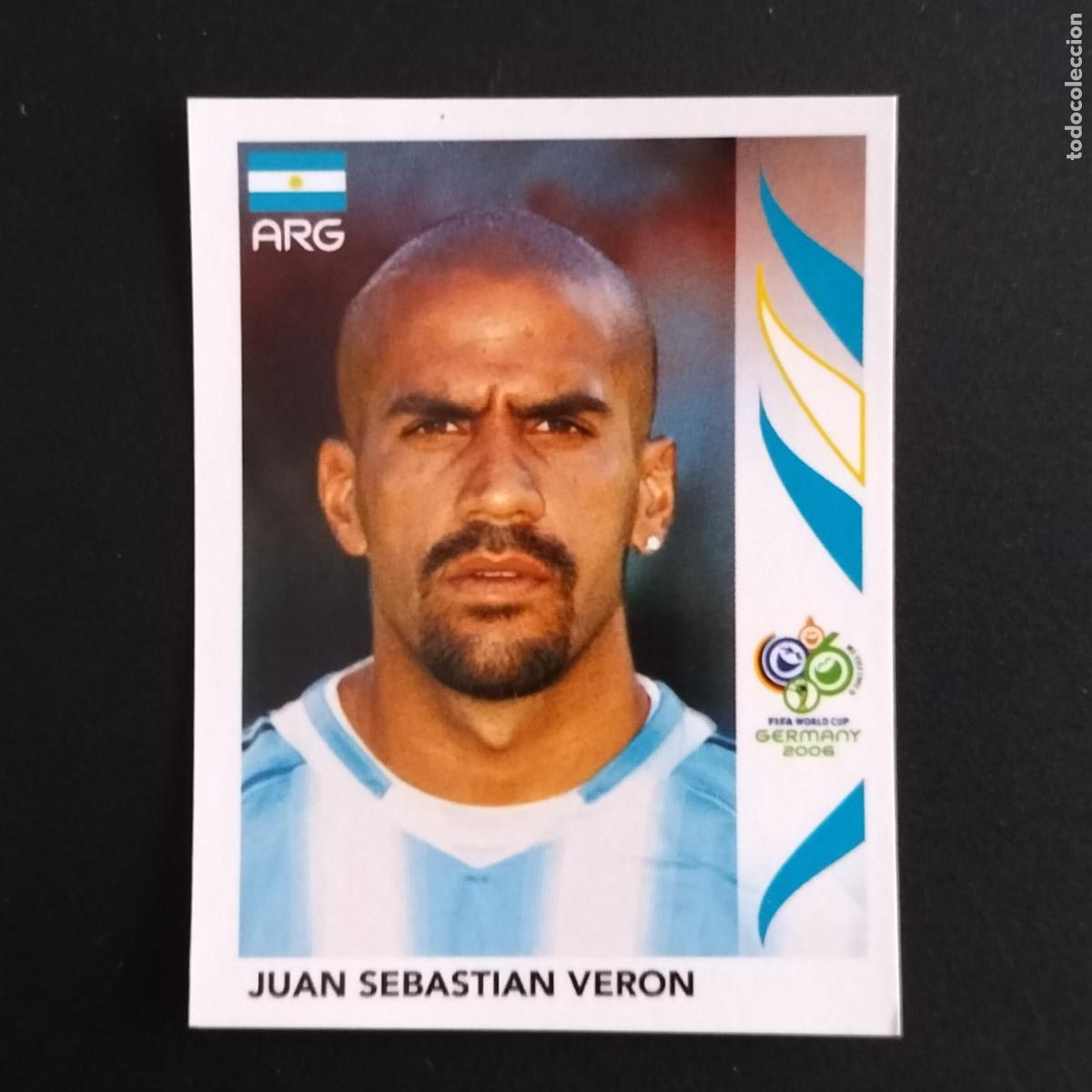 Cromos de F&uacute;tbol: 183 SEBASTIAN VERON ARGENTINA CROMOS FIFA WORLD CUP GERMANY 2006 MUNDIAL FUTBOL ALEMANIA PANINI