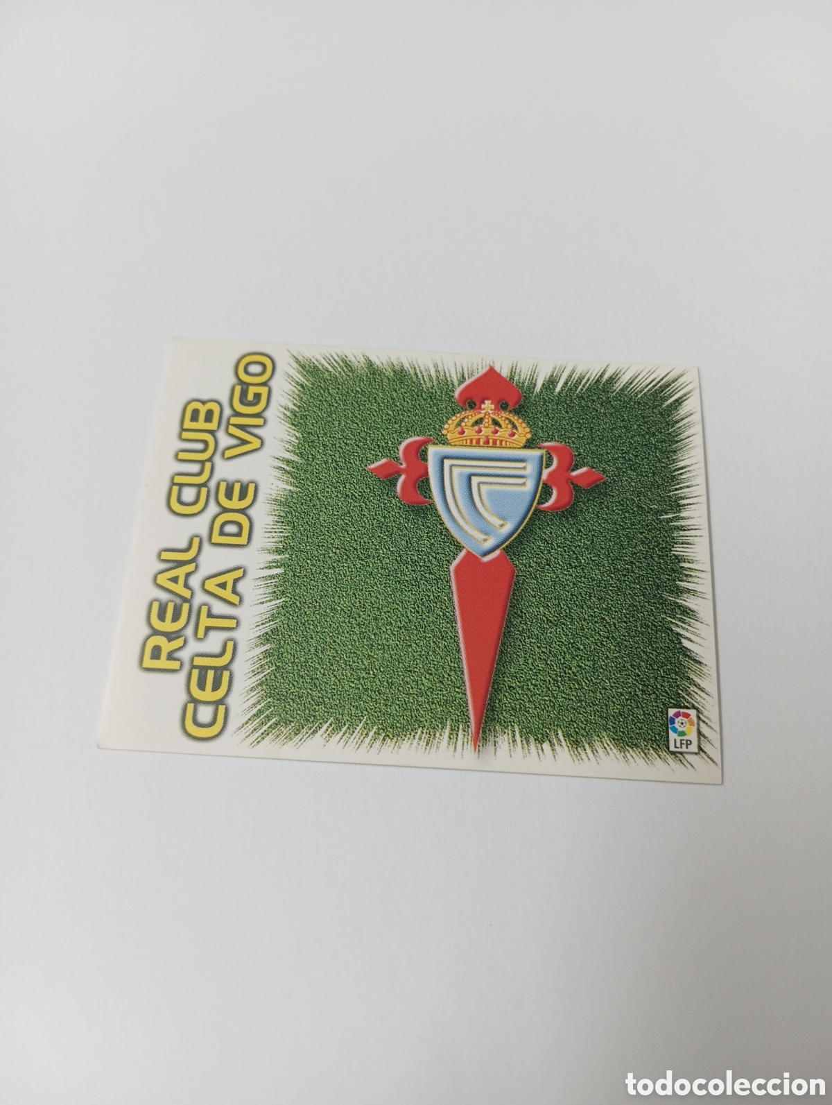 Cromos de F&uacute;tbol: ESCUDO Celta Vigo LIGA ESTE 1999 2000 PANINI 99 00 NUEVO SIN PEGAR