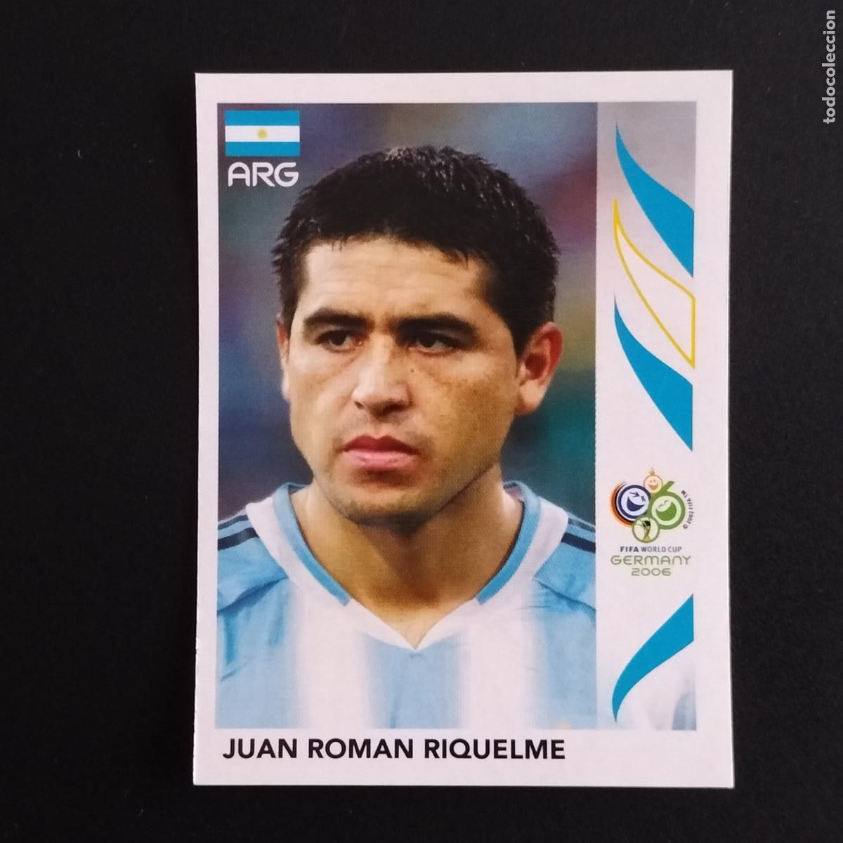 Figurine di Calcio: 181 JUAN ROMAN RIQUELME ARGENTINA CROMOS FIFA WORLD CUP GERMANY 2006 MUNDIAL FUTBOL ALEMANIA PANINI