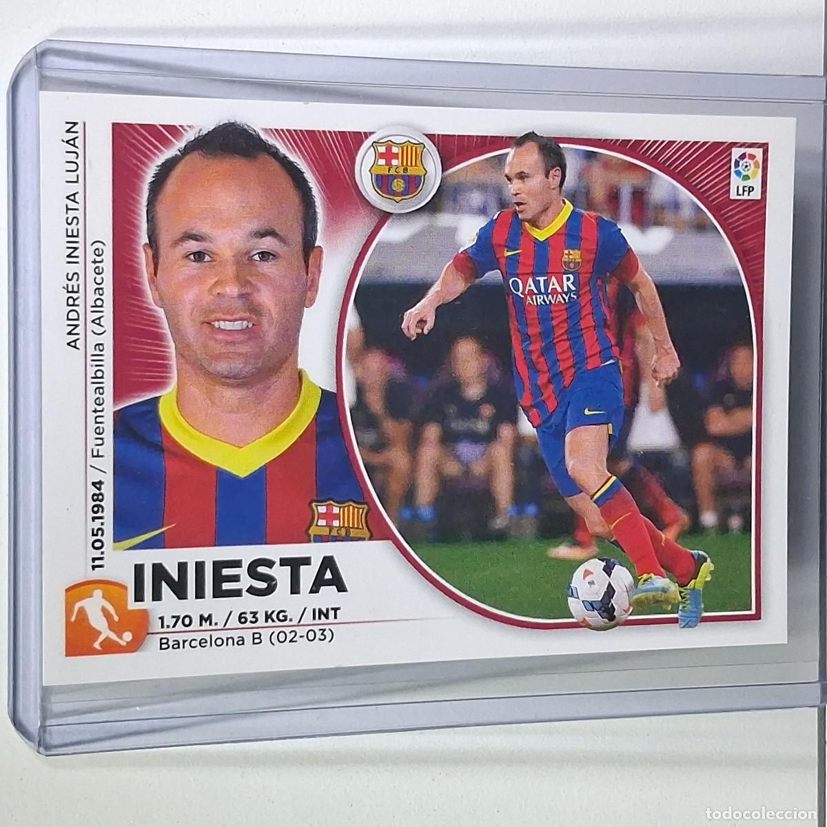Cromos de F&uacute;tbol: 12 INI&Eacute;STA F.C. BARCELONA BAR&Ccedil;A PANINI COLECCIONES ESTE &ndash; LIGA BBVA 2014-15 &ndash; CROMO