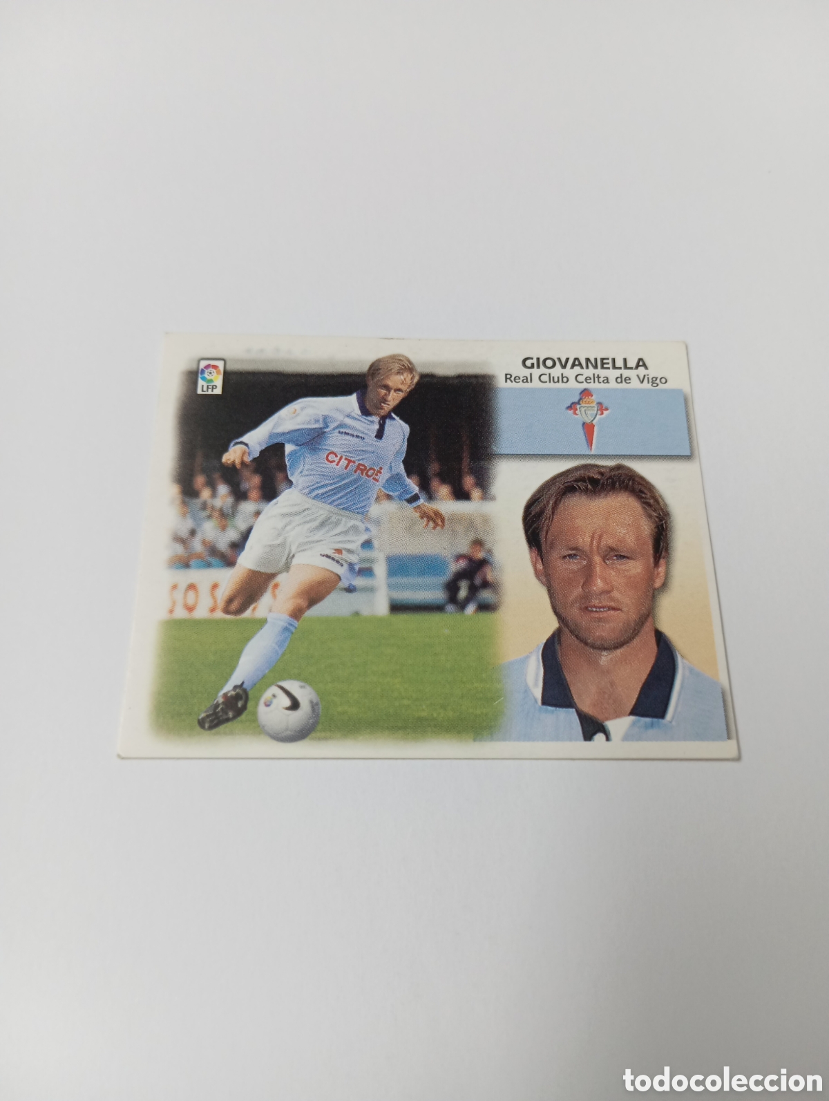 Cromos de F&uacute;tbol: GIOVANELLA COLOCA Celta Vigo LIGA ESTE 1999 2000 PANINI 99 00 NUEVO SIN PEGAR