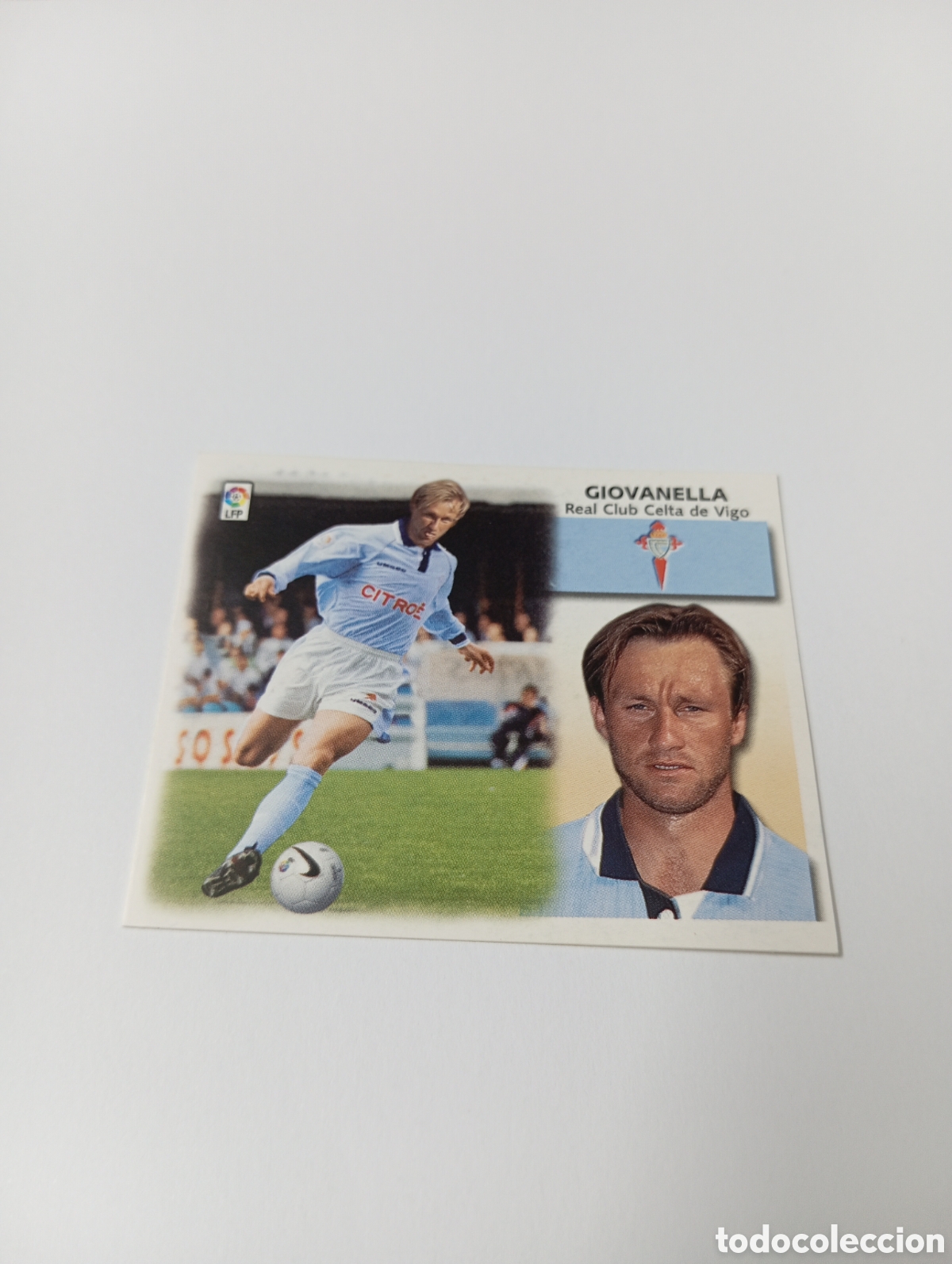 Cromos de F&uacute;tbol: GIOVANELLA COLOCA Celta Vigo LIGA ESTE 1999 2000 PANINI 99 00 NUEVO SIN PEGAR