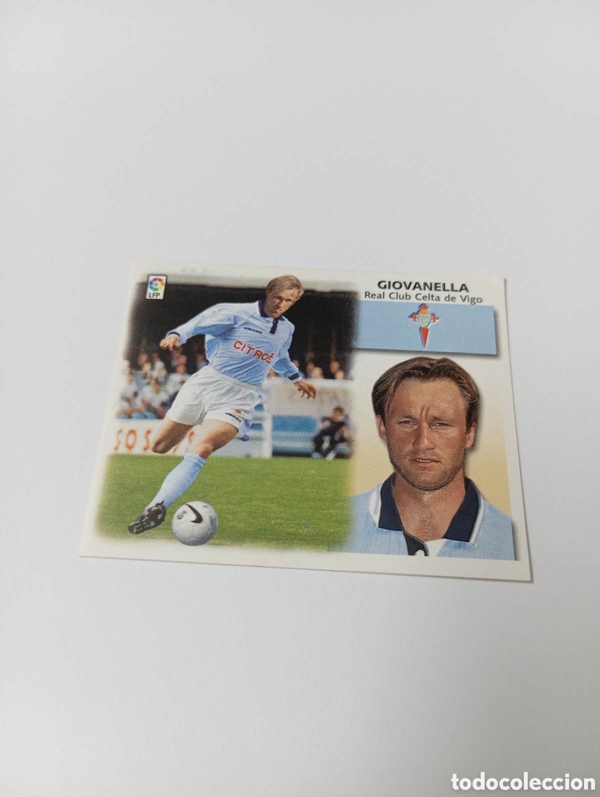 Cromos de F&uacute;tbol: GIOVANELLA COLOCA Celta Vigo LIGA ESTE 1999 2000 PANINI 99 00 NUEVO SIN PEGAR